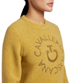 Cavalleria Toscana - Fleece crew neck pullover