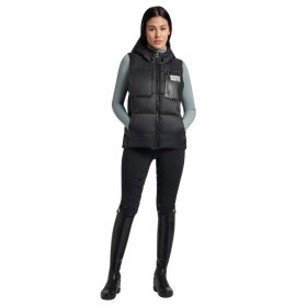 Rider's Gene - Hooded puffer vest 