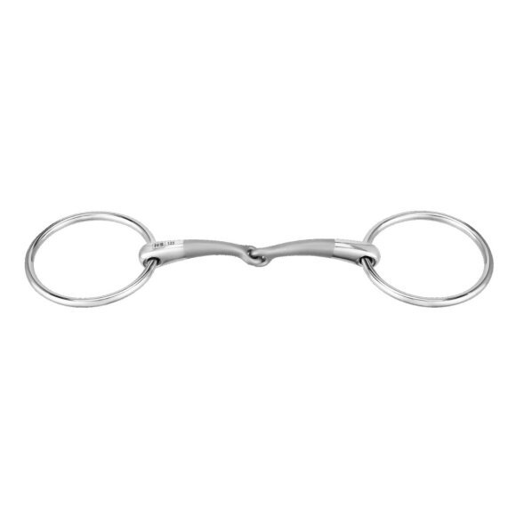 Sprenger - Satinox loose ring 2-delt snaffle bid 12 mm